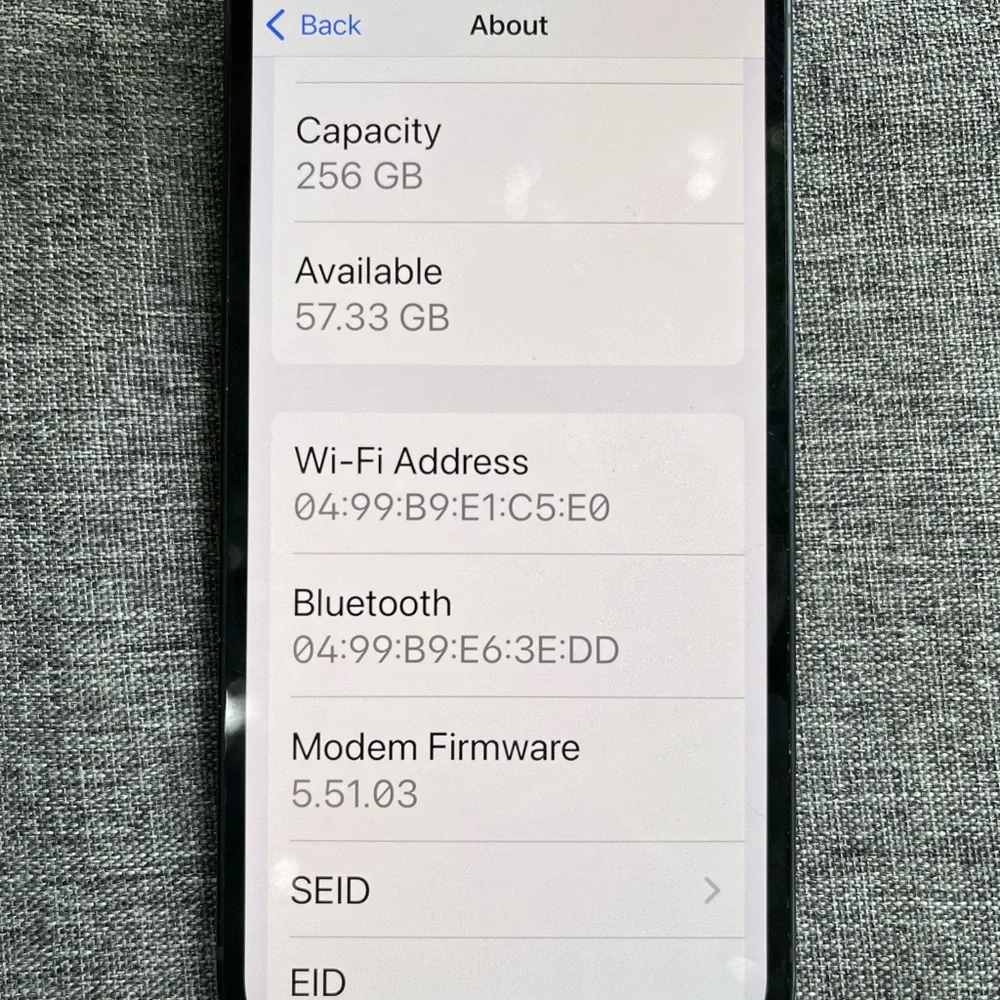 256GB UNLOCKED Apple iPhone Mini 12